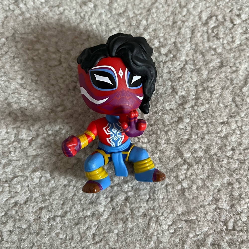 Pavitr Prabhakar Spiderman Across the Spiderverse Mini Funko Figure